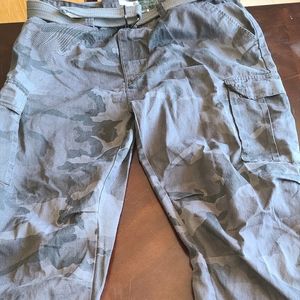 Camo cargos